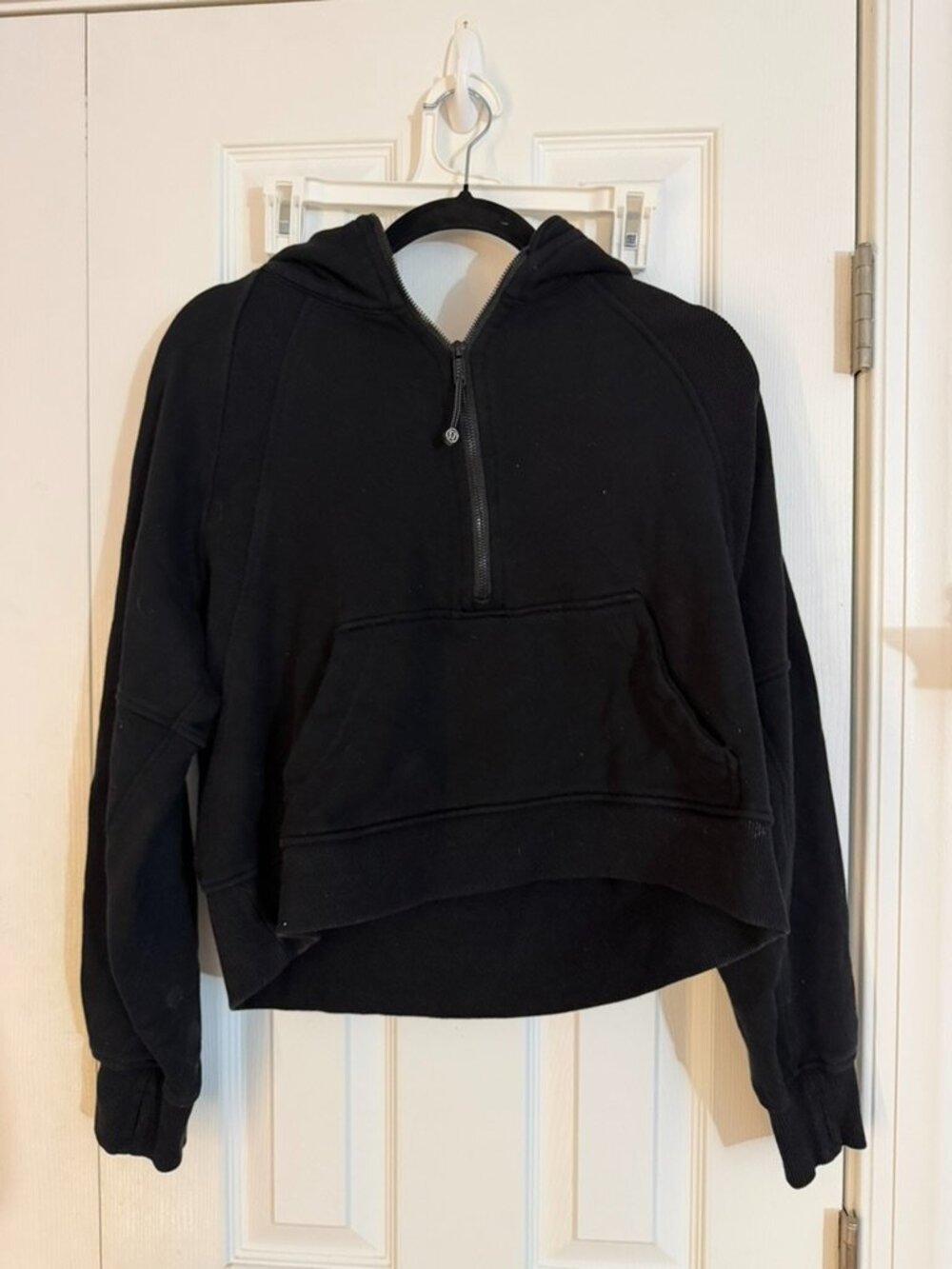 Lululemon Scuba Oversized Half-Zip Hoodie in Black Size M/L